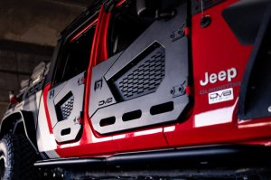 Jeep Wrangler Half Doors - Front - DV8 Offroad - Spec Series - `18-`22 Jeep Wrangler Half Doors - Front - DV8 Offroad - Spec Series - `18-`22